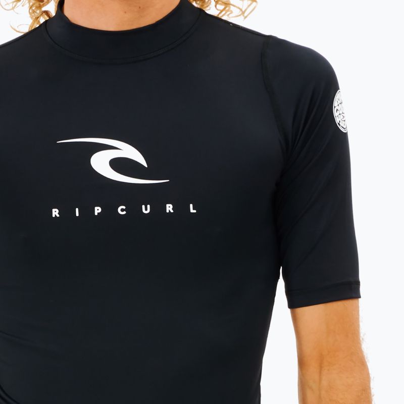 Pánské plavecké tričko Rip Curl Corps 90 černá 12JMRV 3
