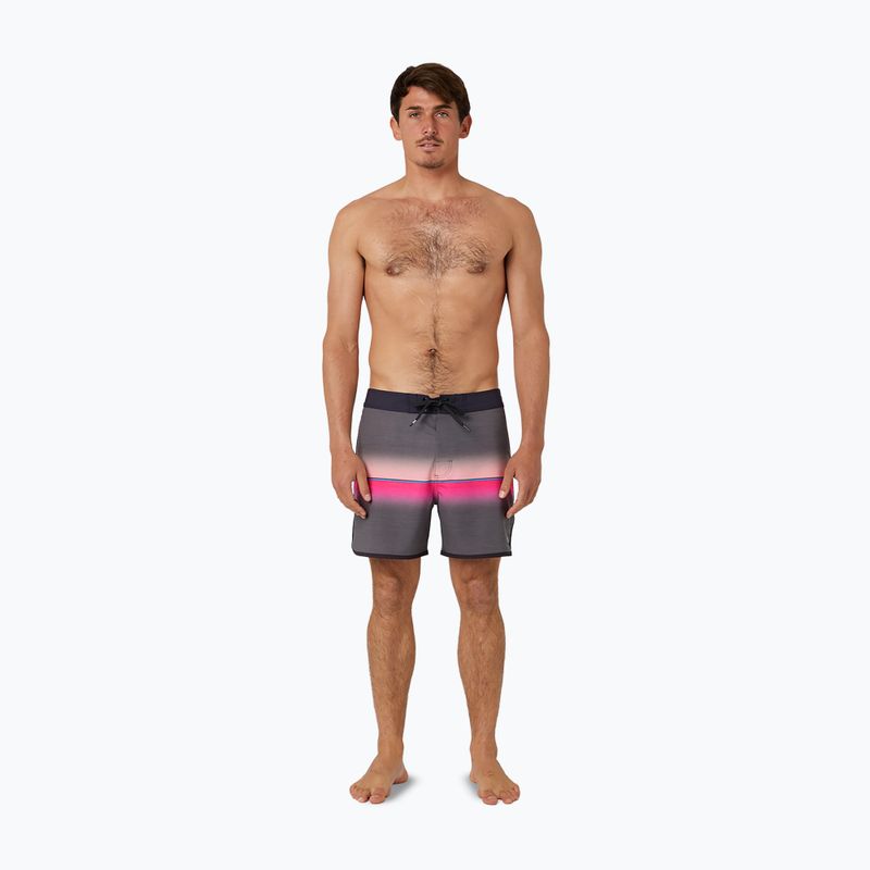 Pánské šortky Rip Curl Mirage Retro Mama Fizz 90 šedá 046MBO 2