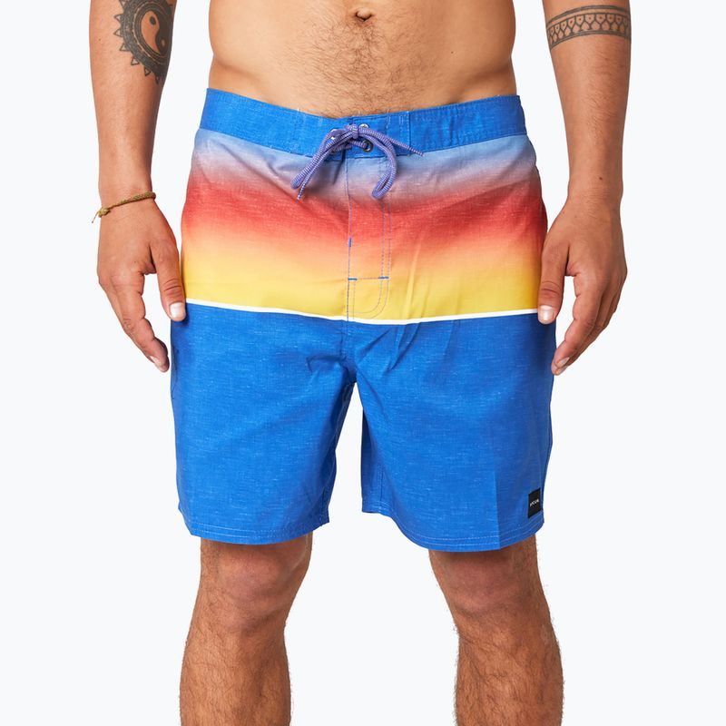 Pánské šortky Rip Curl Allover Semi Elastic 8271 námořnictvo 04AMBO