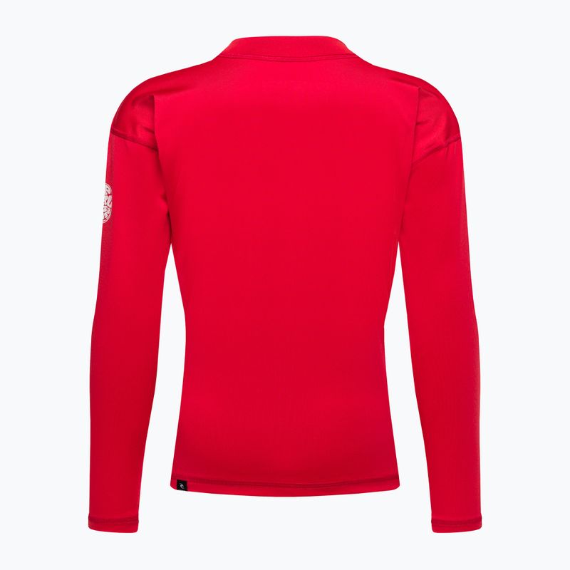 Dětské plavecké tričko Rip Curl Corps Rash Vest 40 červená 11MBRV 2