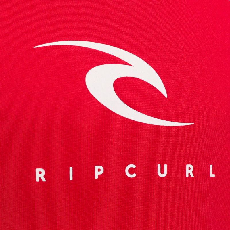Dětské plavecké tričko Rip Curl Corps Rash Vest 40 červená 11MBRV 3