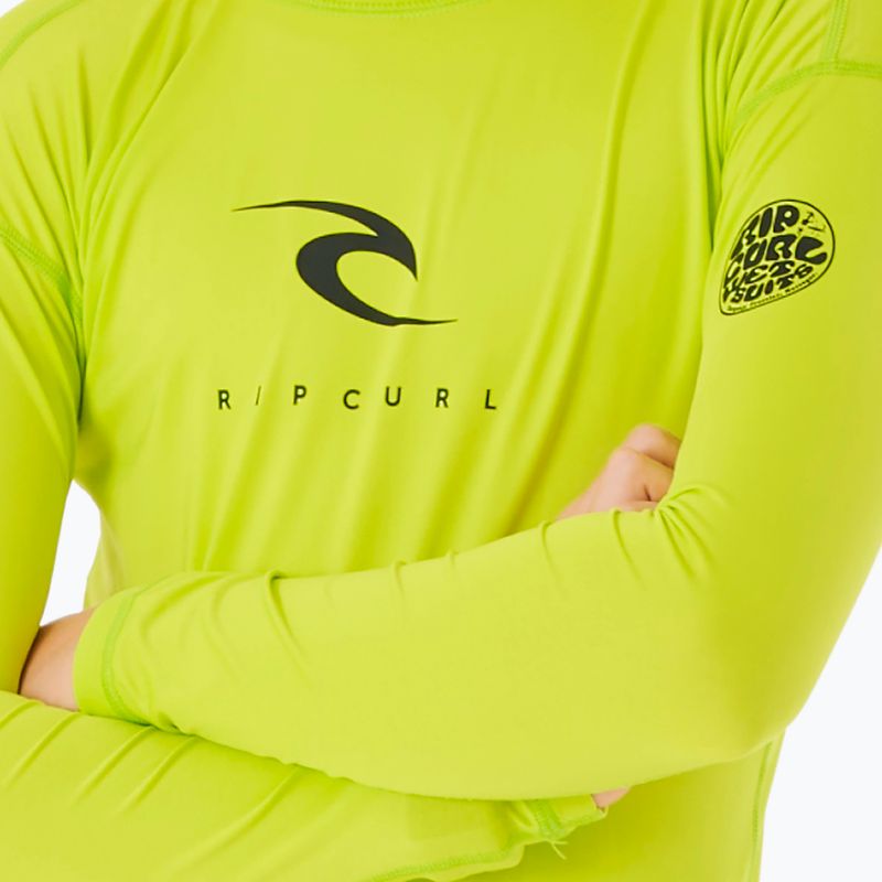 Dětské plavecké tričko Rip Curl Corps Rash Vest 4078 zelená 11MBRV 3