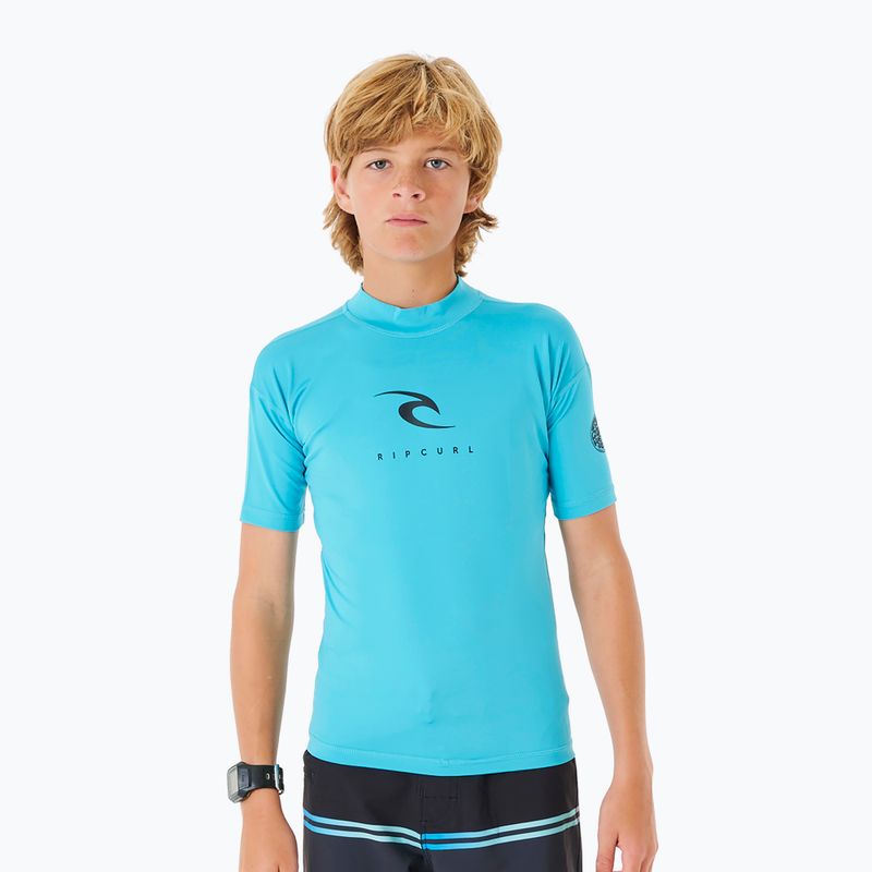 Dětské plavecké tričko Rip Curl Corps Rash Vest 70 modrý 11NBRV