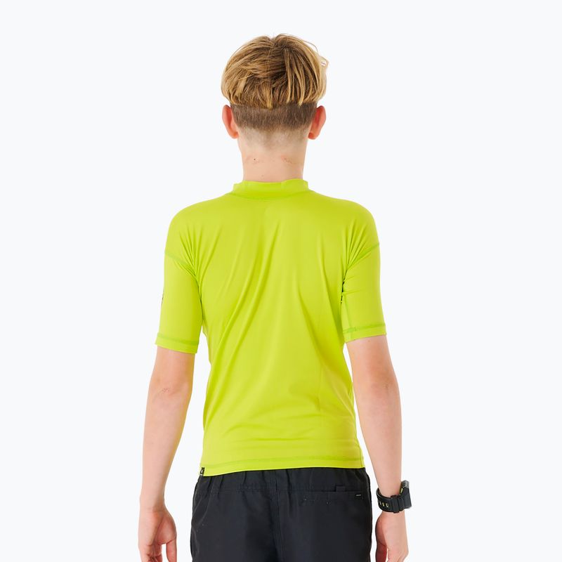 Dětské plavecké tričko Rip Curl Corps Rash Vest 4078 zelená 11NBRV 2