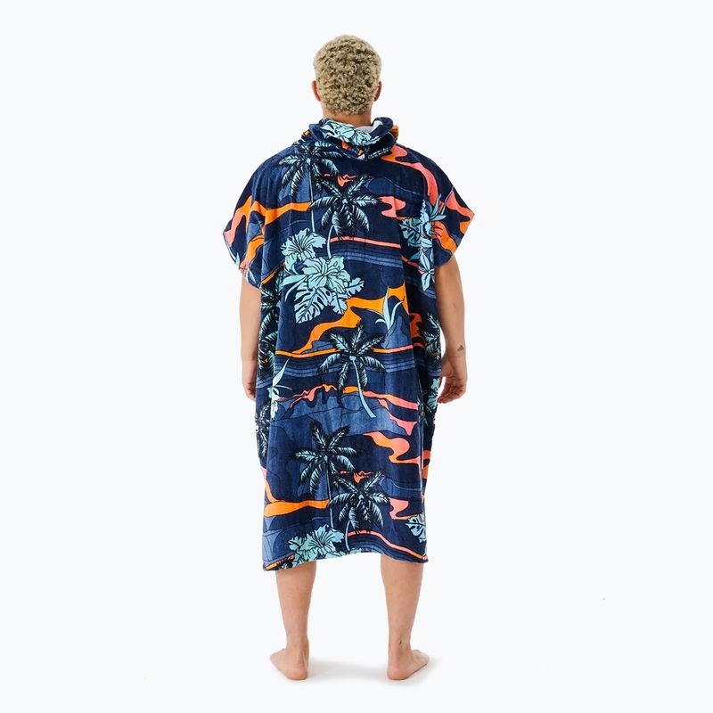 Pánské pončo Rip Curl Combo Print 1110 námořnictvo 006MTO 2