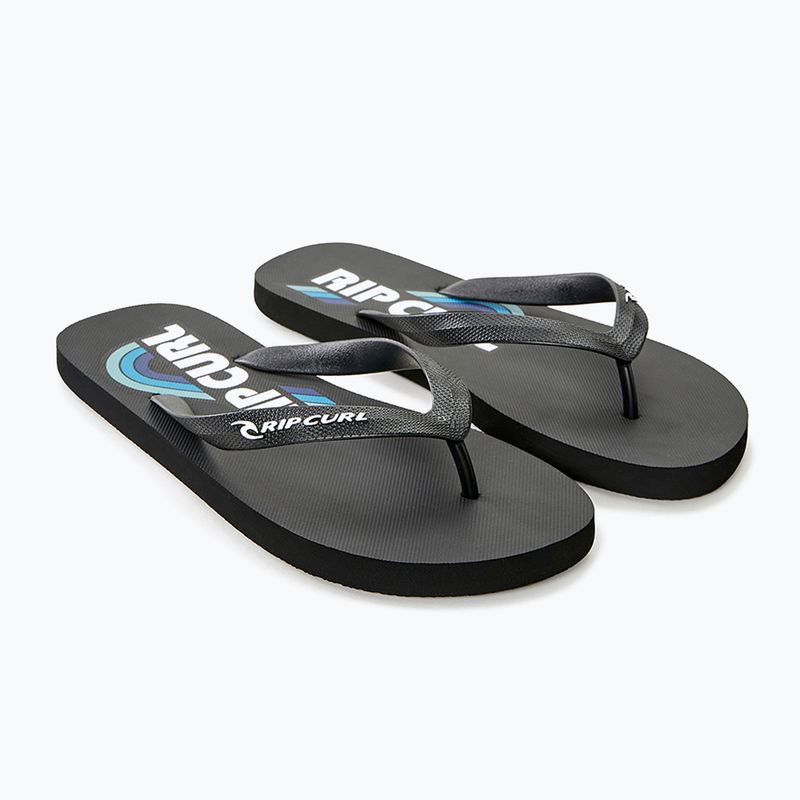 Pánské žabky Rip Curl Surf Revival Logo Open Toe 6244 černá 19YMOT 9