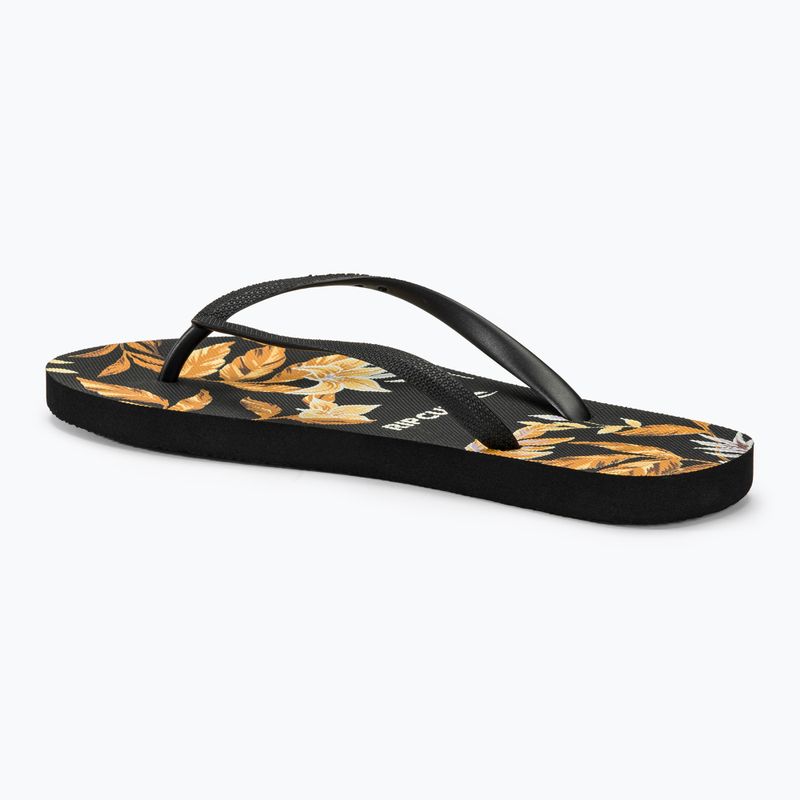 Dámské žabky  Rip Curl La Isla Bloom Open Toe black 3