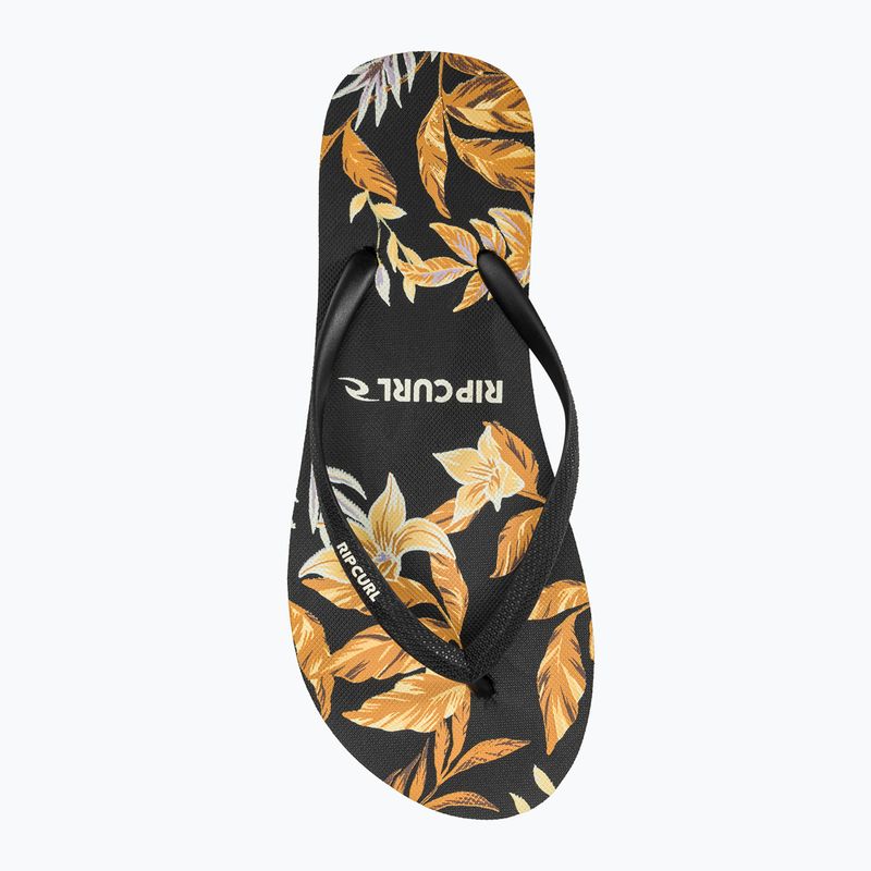 Dámské žabky  Rip Curl La Isla Bloom Open Toe black 5