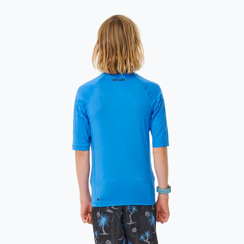 Dětské plavecké tričko Rip Curl Lycra Brand Wave UPF blue gum 3