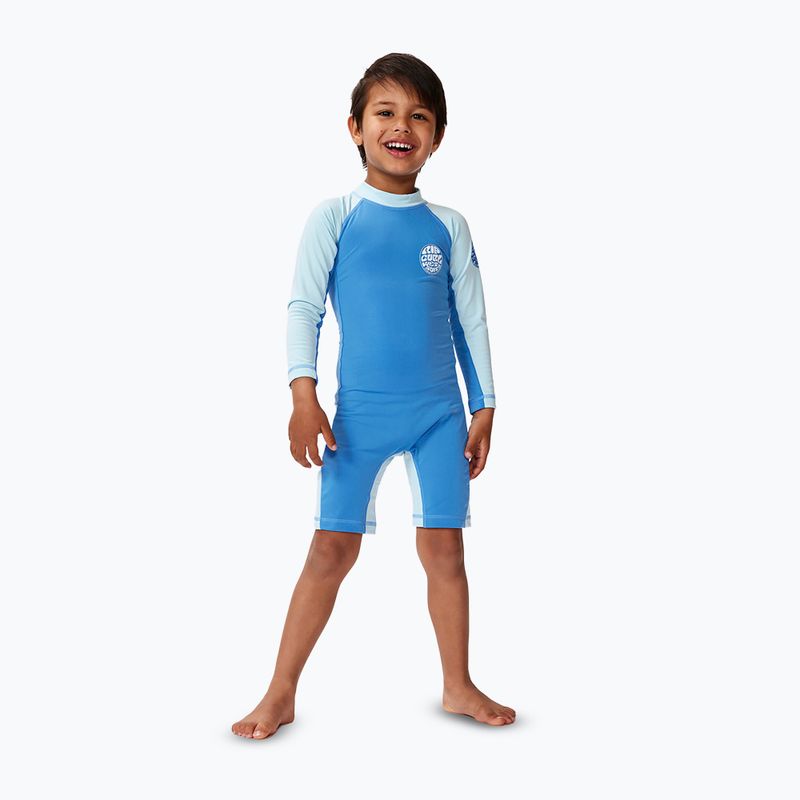 Dětský plavecký overal UPF 50+  Rip Curl Icons UV Brushed Suit blue gum