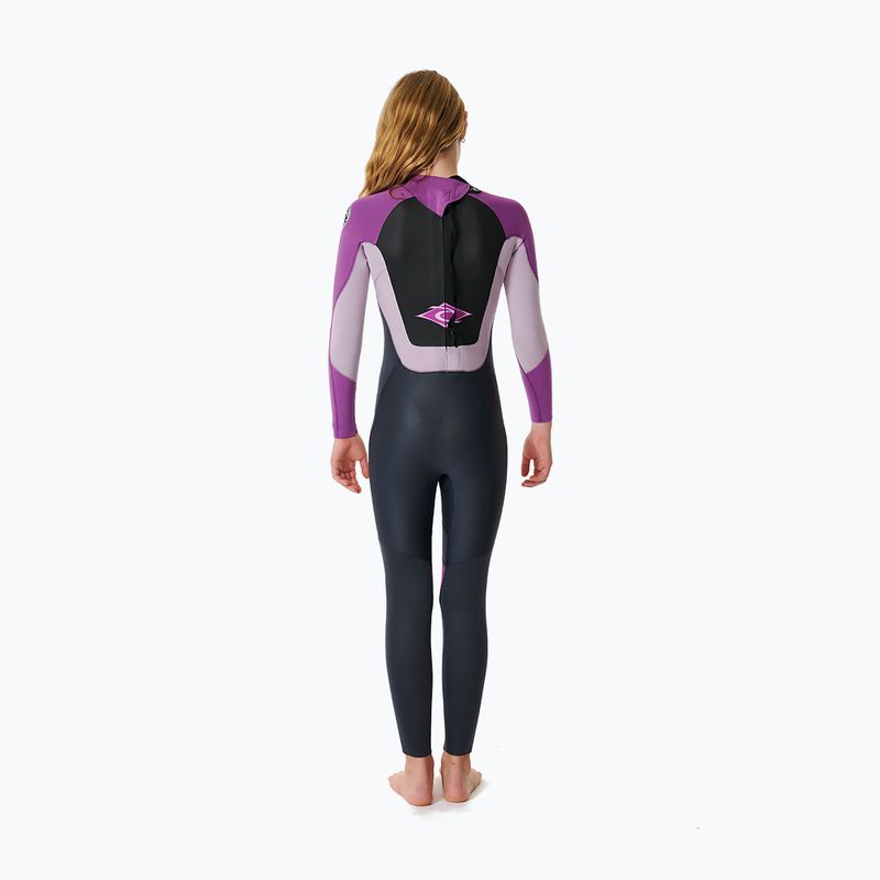 Dětský plavecký neopren Rip Curl Omega 5/3mm Back Zip GB Jr purple 2
