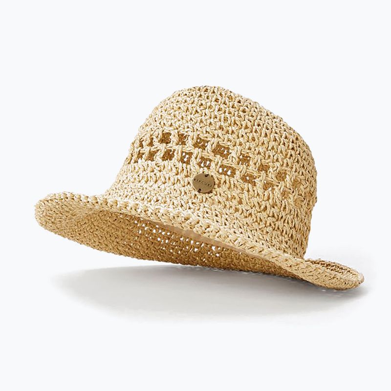 Dámský klobouk Rip Curl Essentials Crochet Bucket klobouk přírodní 2