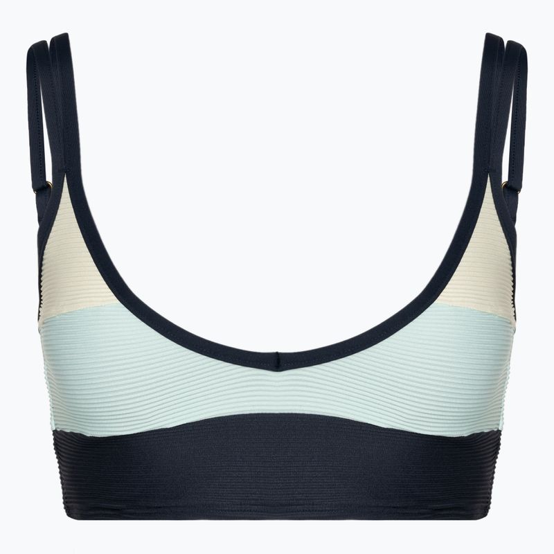 Horní díl plavek Rip Curl Block Party Spliced Crop  navy