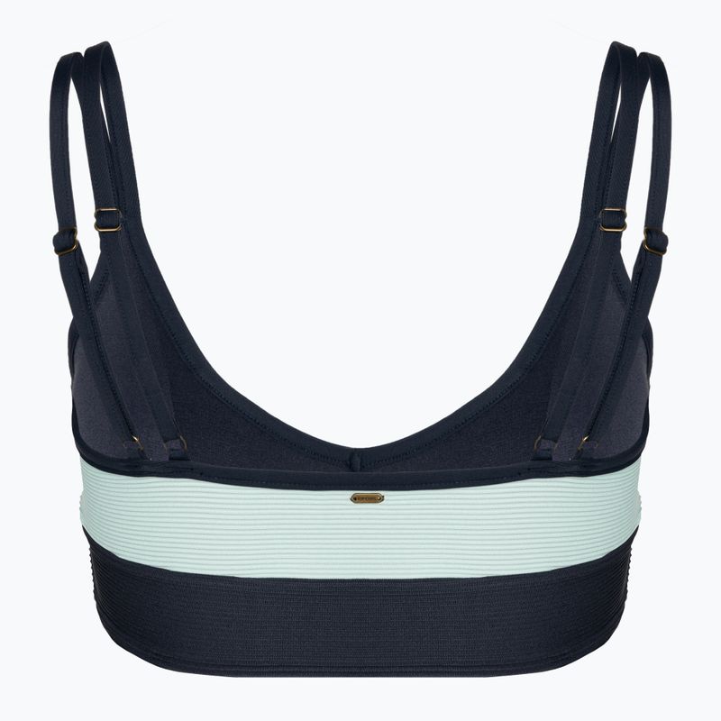 Horní díl plavek Rip Curl Block Party Spliced Crop  navy 2
