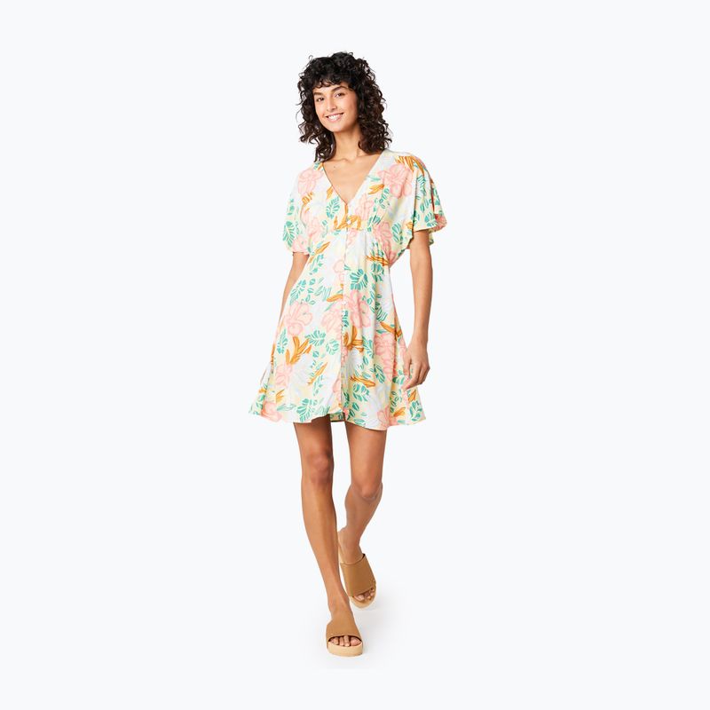 Dámské světle oranžové šaty Rip Curl Follow The Sun Mini 2