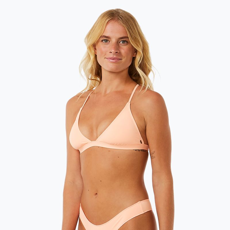 Horní díl plavek Rip Curl Classic Surf Xback Tri bright peach 4