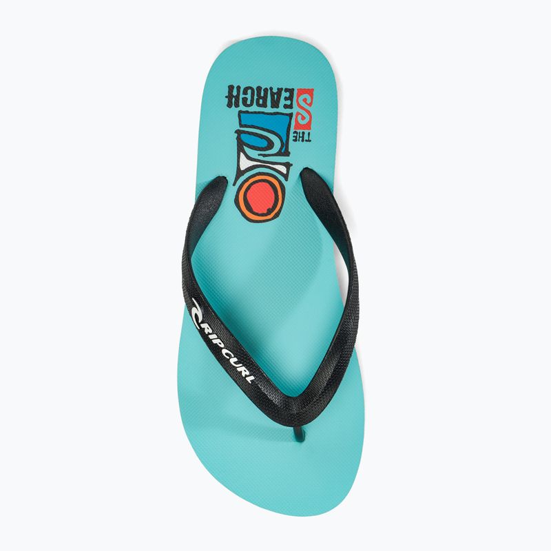 Pánské žabky Rip Curl Foamies Bloom Open Toe light blue 5