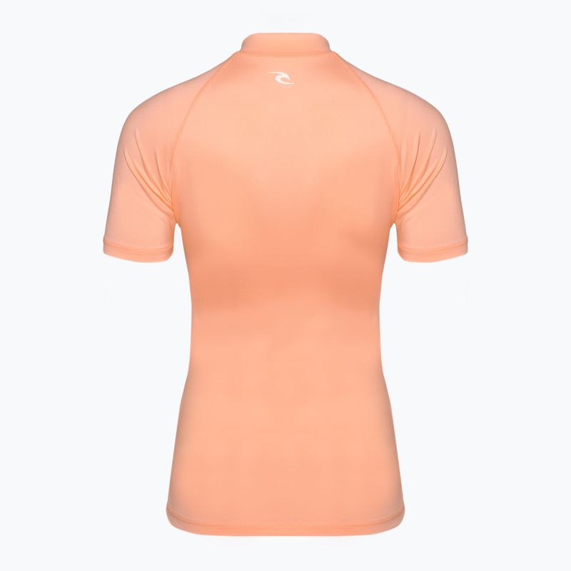 Dámské plavecké tričko Rip Curl Classic Surf Upf Rashguard SS bright peach 2