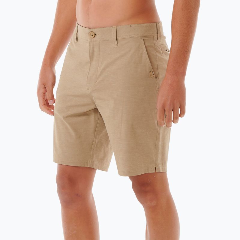 Pánské šortky Rip Curl Boardwalk Phase Nineteen khaki 4