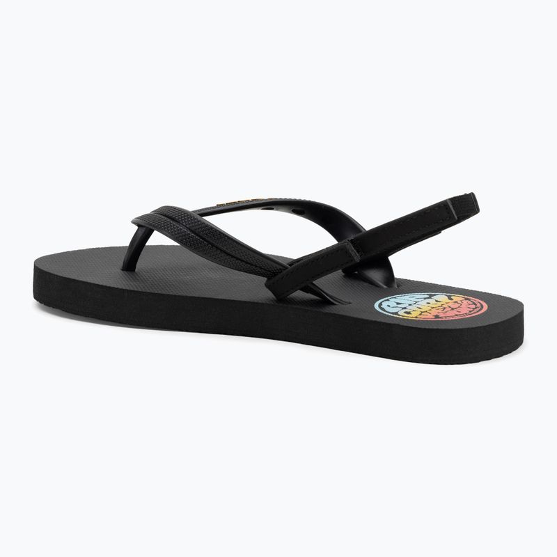 Dětské žabky Rip Curl Wetty Fade Bloom washed black 3