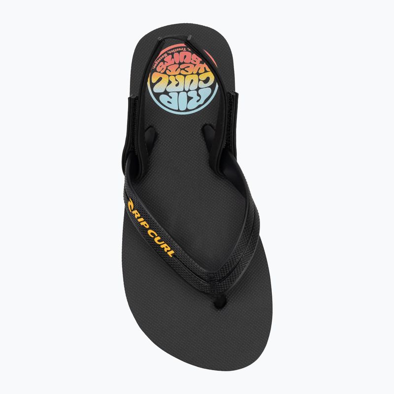 Dětské žabky Rip Curl Wetty Fade Bloom washed black 5