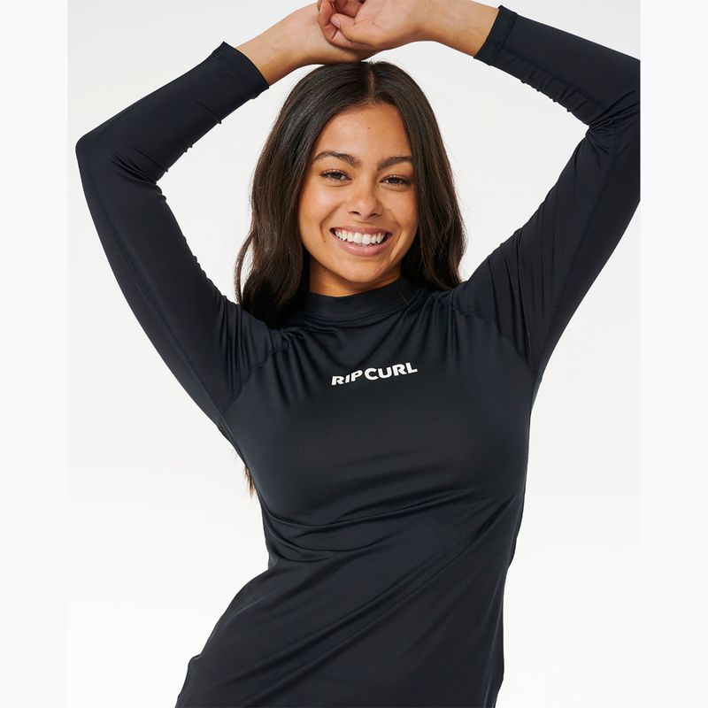 Dámské plavecké tričko longsleeve Rip Curl Classic Surf UPF Rashguard black 5