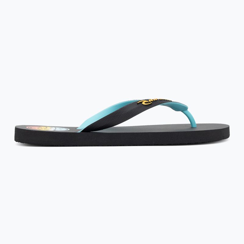 Pánské žabky Rip Curl Wetty Fade Bloom washed black 2