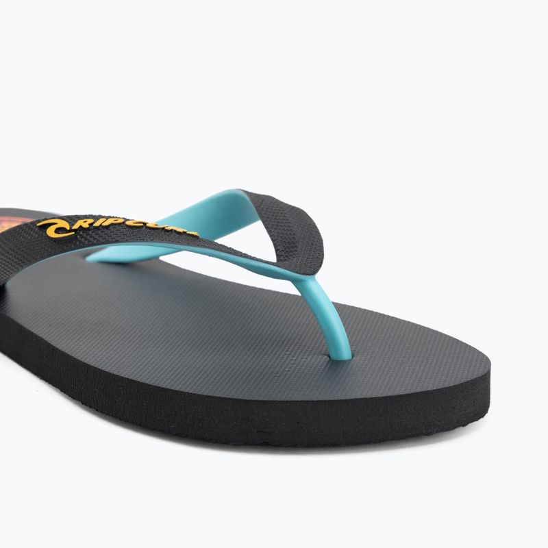 Pánské žabky Rip Curl Wetty Fade Bloom washed black 7