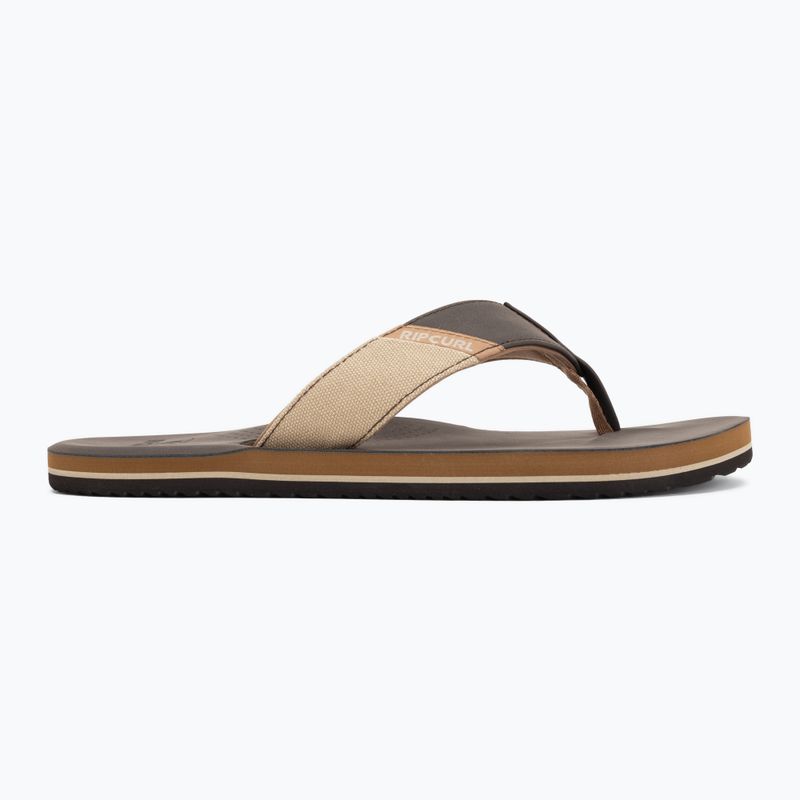 Pánské žabky Rip Curl Oxford Bloom brown 2