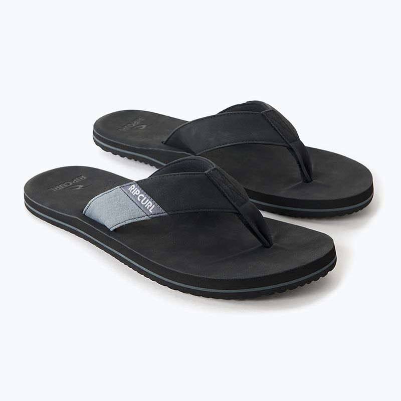Pánské žabky Rip Curl Oxford Bloom black/grey 2