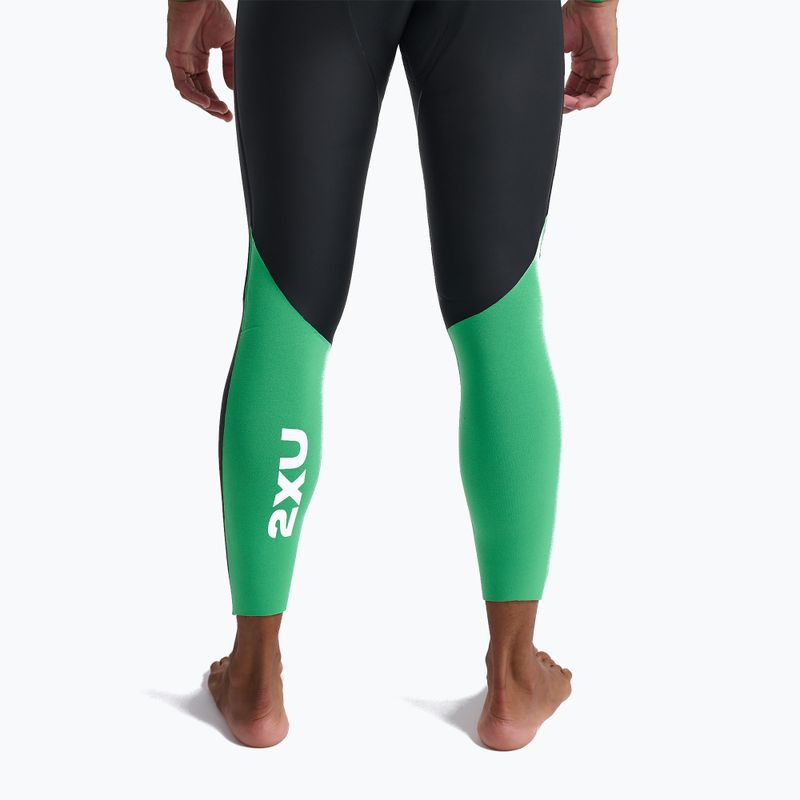 Pánský triatlonový neopren 2XU Propel Openwater black/bright green 8