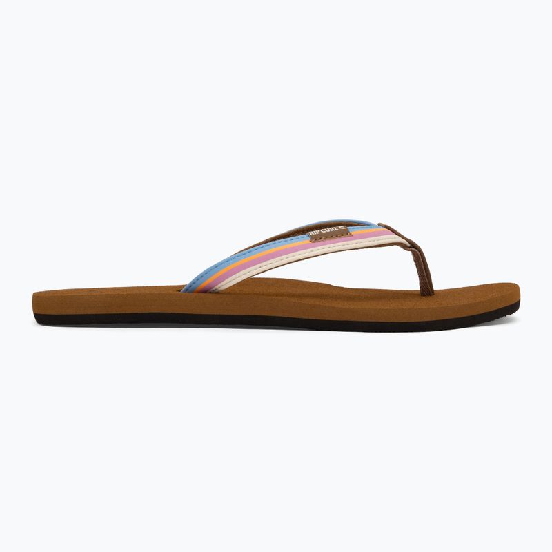 Dámské žabky Rip Curl Freedom Bloom Open Toe blue 2