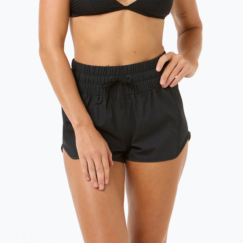 Dámské plavecké šortky Rip Curl High Waist Retro Volley 3" black 5