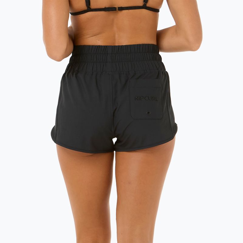 Dámské plavecké šortky Rip Curl High Waist Retro Volley 3" black 3