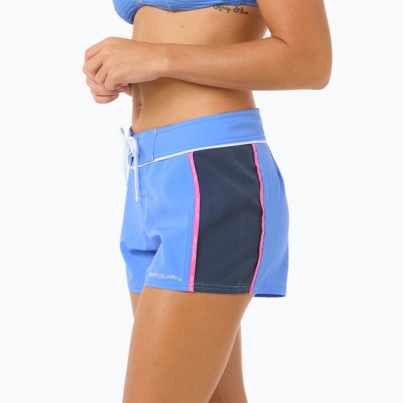 Dámské plavecké šortky Rip Curl Las Dalias Performance 3" blue 6