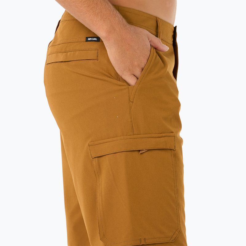Pánské šortky Rip Curl Boardwalk Classic Surf Cargo gold 5