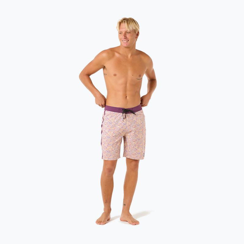 Pánské plavecké šortky Rip Curl Mirage Floral Reef smokey grape 2