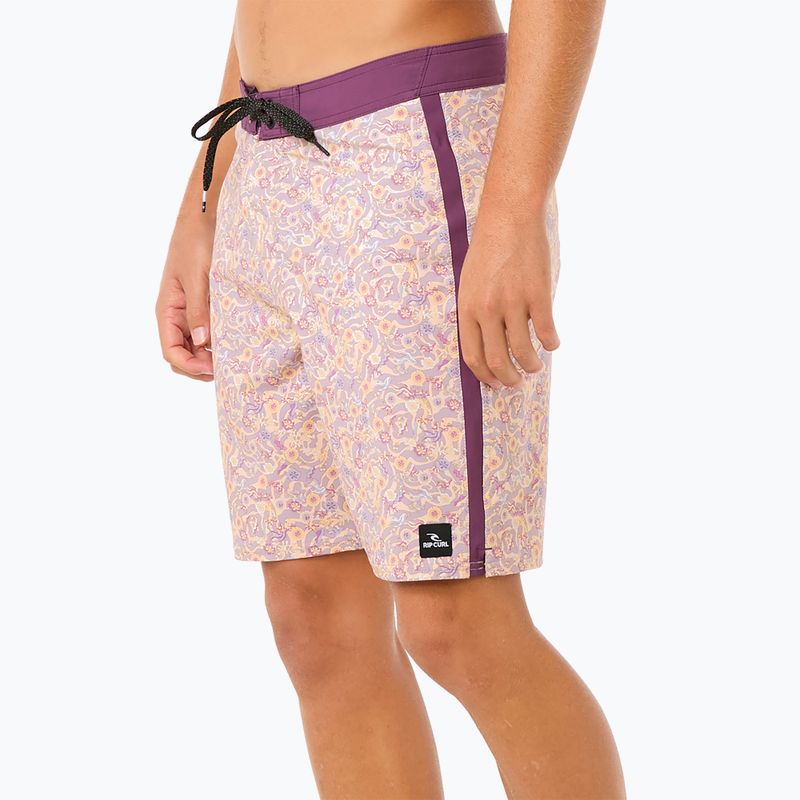 Pánské plavecké šortky Rip Curl Mirage Floral Reef smokey grape 4