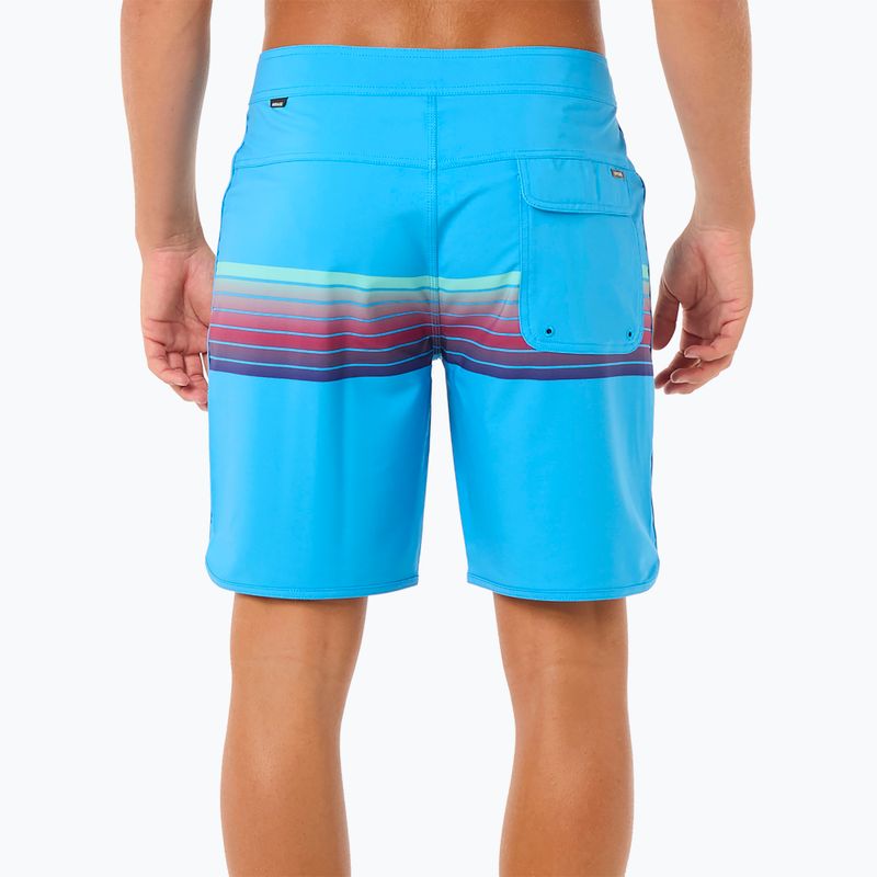 Pánské plavecké šortky Rip Curl Mirage Surf Revival blue paint 3