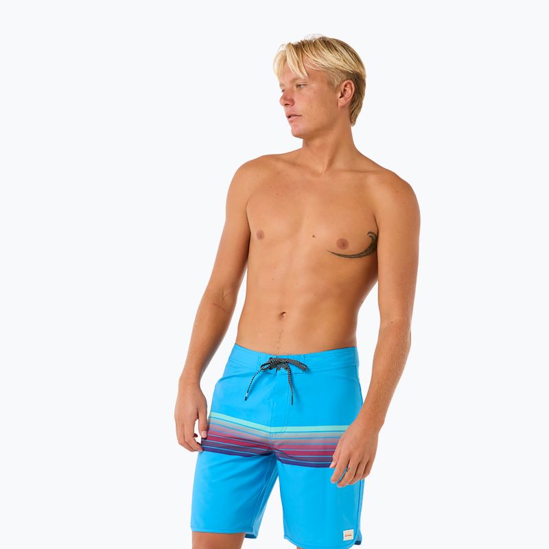 Pánské plavecké šortky Rip Curl Mirage Surf Revival blue paint 4
