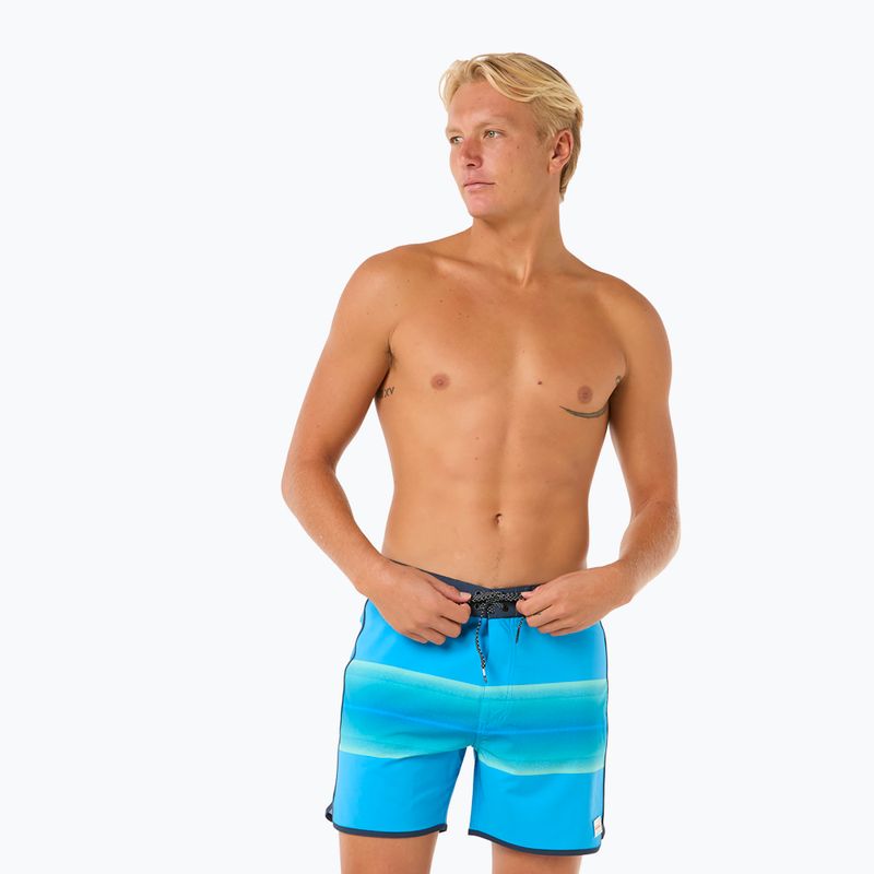 Pánské plavecké šortky Rip Curl Surf Revival Volley blue paint 4