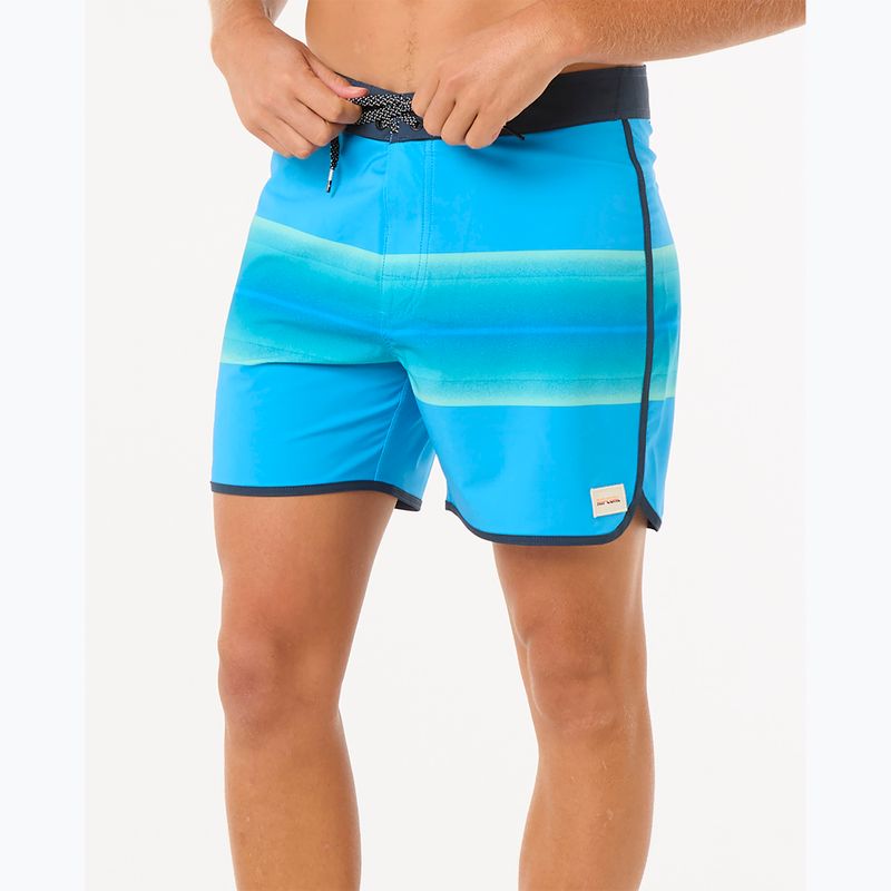 Pánské plavecké šortky Rip Curl Surf Revival Volley blue paint 6