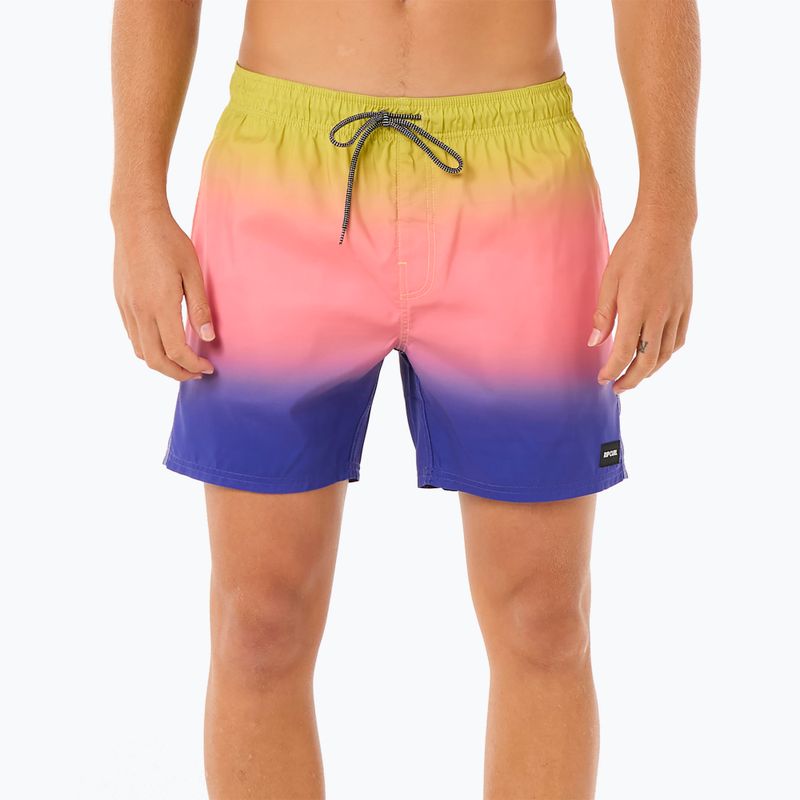 Pánské plavecké šortky Rip Curl Laze Fade Volley wild berry 5