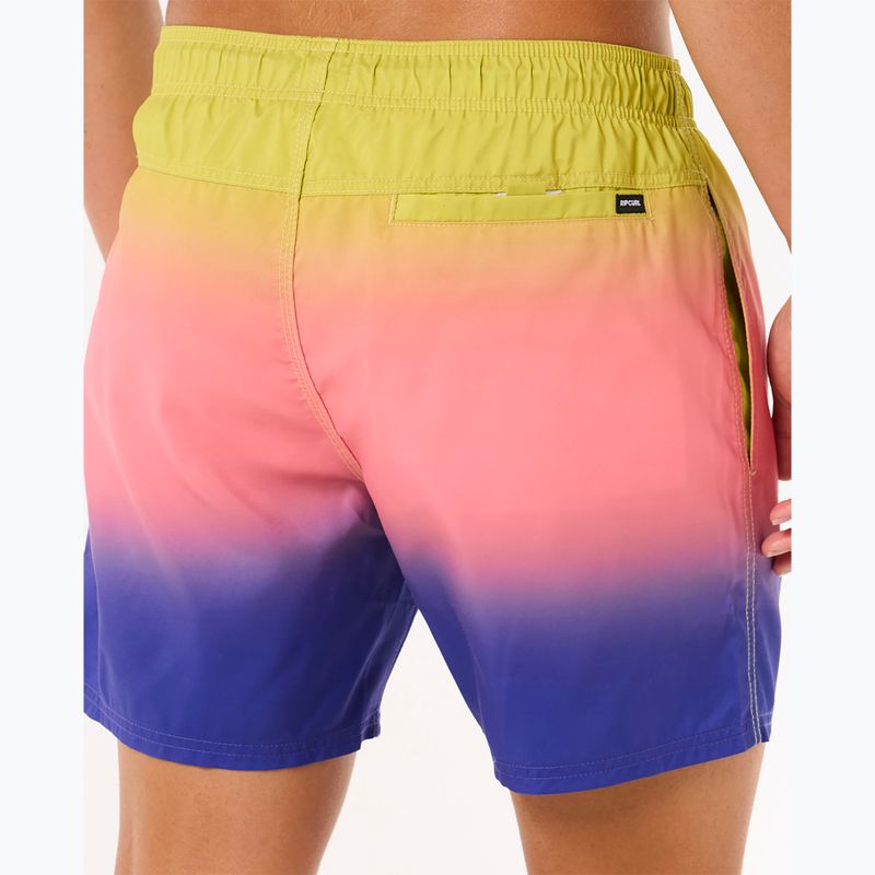 Pánské plavecké šortky Rip Curl Laze Fade Volley wild berry 7