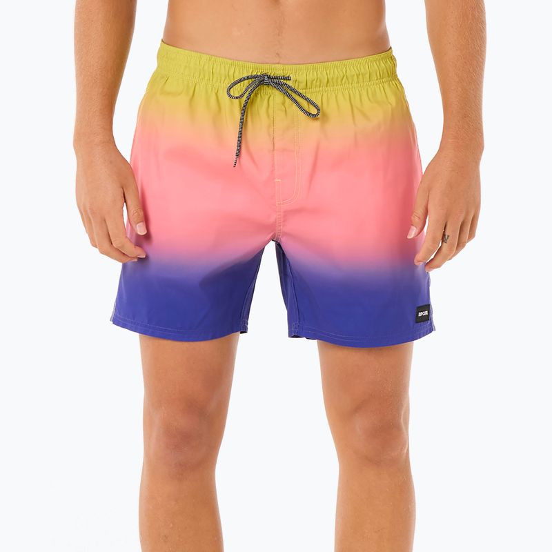 Pánské plavecké šortky Rip Curl Laze Fade Volley wild berry