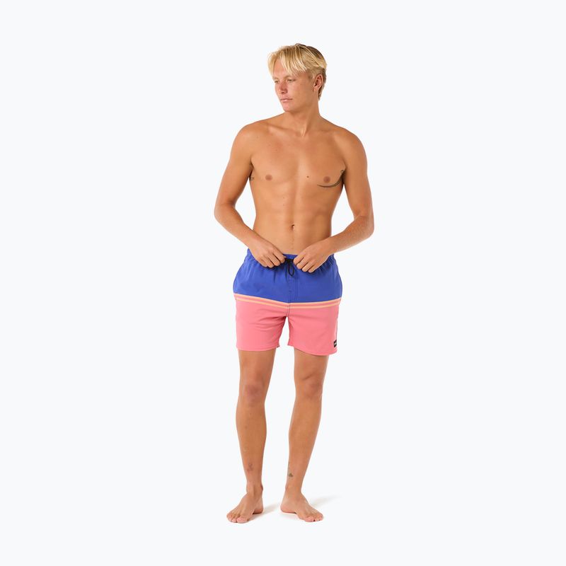 Pánské plavecké šortky Rip Curl Combine Volley wild berry 2