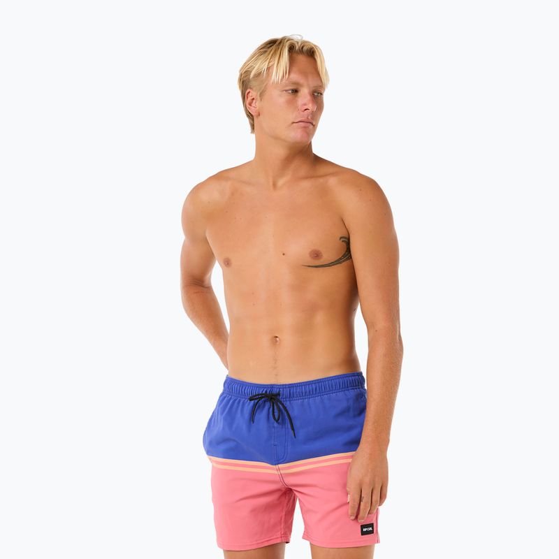 Pánské plavecké šortky Rip Curl Combine Volley wild berry 4