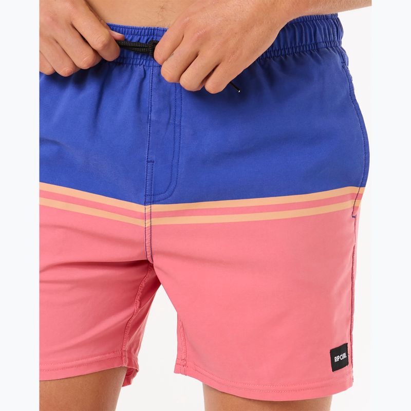 Pánské plavecké šortky Rip Curl Combine Volley wild berry 7