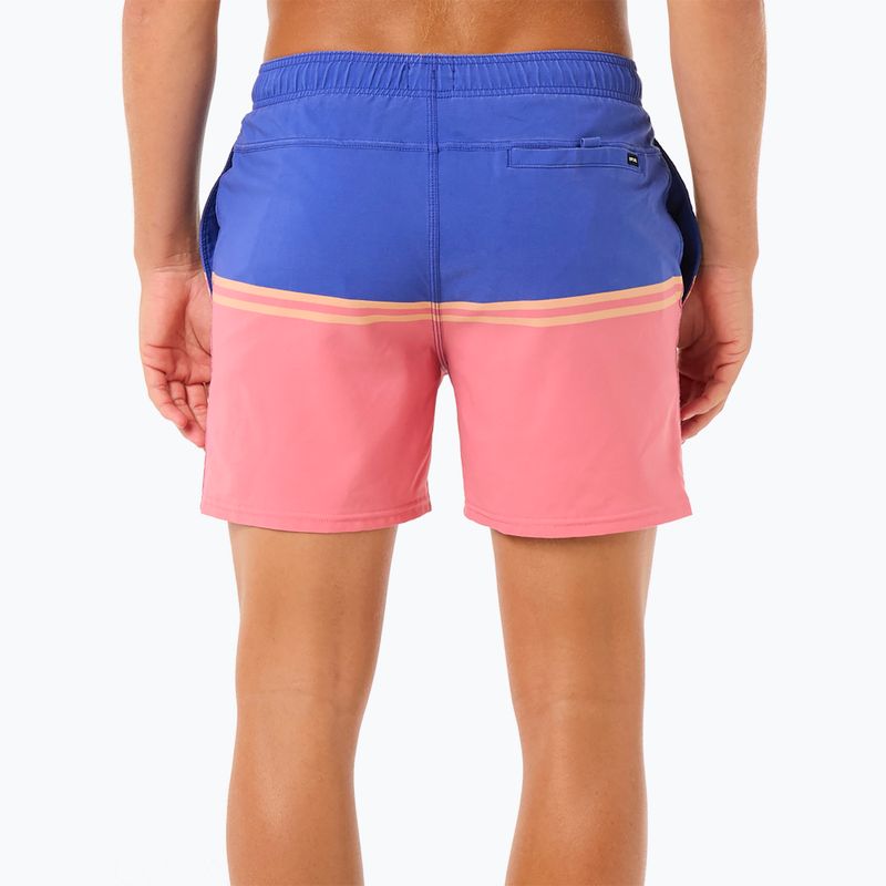 Pánské plavecké šortky Rip Curl Combine Volley wild berry 3