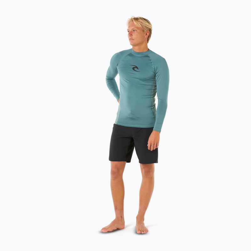 Pánské plavecké tričko Longsleeve Rip Curl Waves UPF Performance bluestone 2
